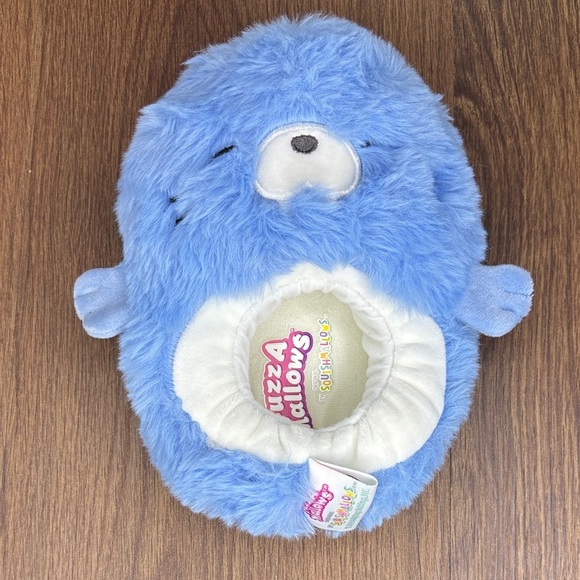 🔥🔥🔥Squishmallows Fuzzy Blue Slippers Size: 11-12 Toddler Unisex🔥🔥🔥 - Picture 8 of 9